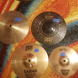 Drum Set Cymbals, Snare Stands,  Cymbal Stands, Pedals,  Hi Hat