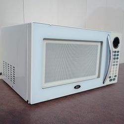 White Microwave 