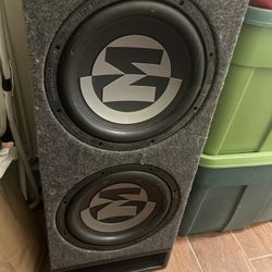12” Subwoofers Memphis audio 