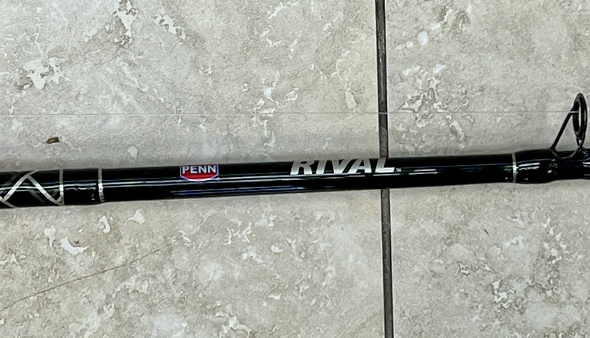 PENN RIVAL LEVEL WIND 6'6” FISHING ROD AND REEL CONVENTIONAL COMBO