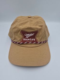 Miller High Life Tan Baseball Cap