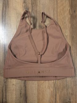 Balance Athletica Copper High Neck Sports Bra Size XS