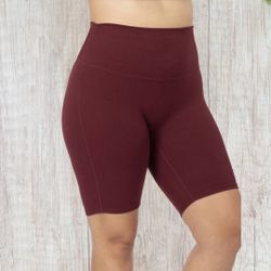 Plus Active Wear High Waist Shorts 3X