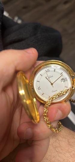 Calibrel Swiss Made quartz pocket watch