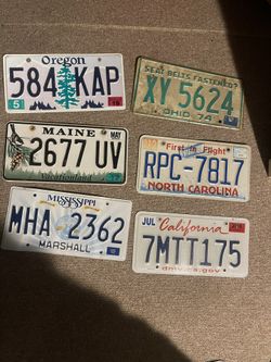 License Plate Lot