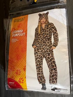 Spirit Leopard Jumpsuit Costume Adult Small