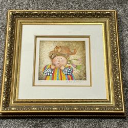 Graciela Rodo Boulanger ‘Premiers Compagnons’ Lithograph Artwork - 578/1000