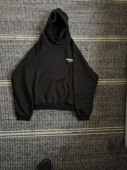 Essentials hoodie black