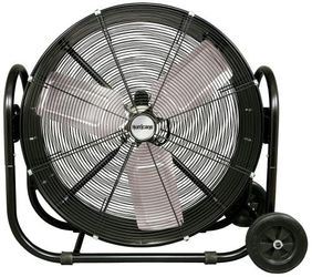 Hurricane Pro Heavy Duty Adjustable Tilt Drum Fan 30 in