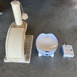 Rascador Y Fuente Para Gato