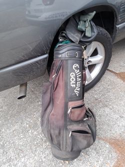 Callaway Golf Bag And Caddy 