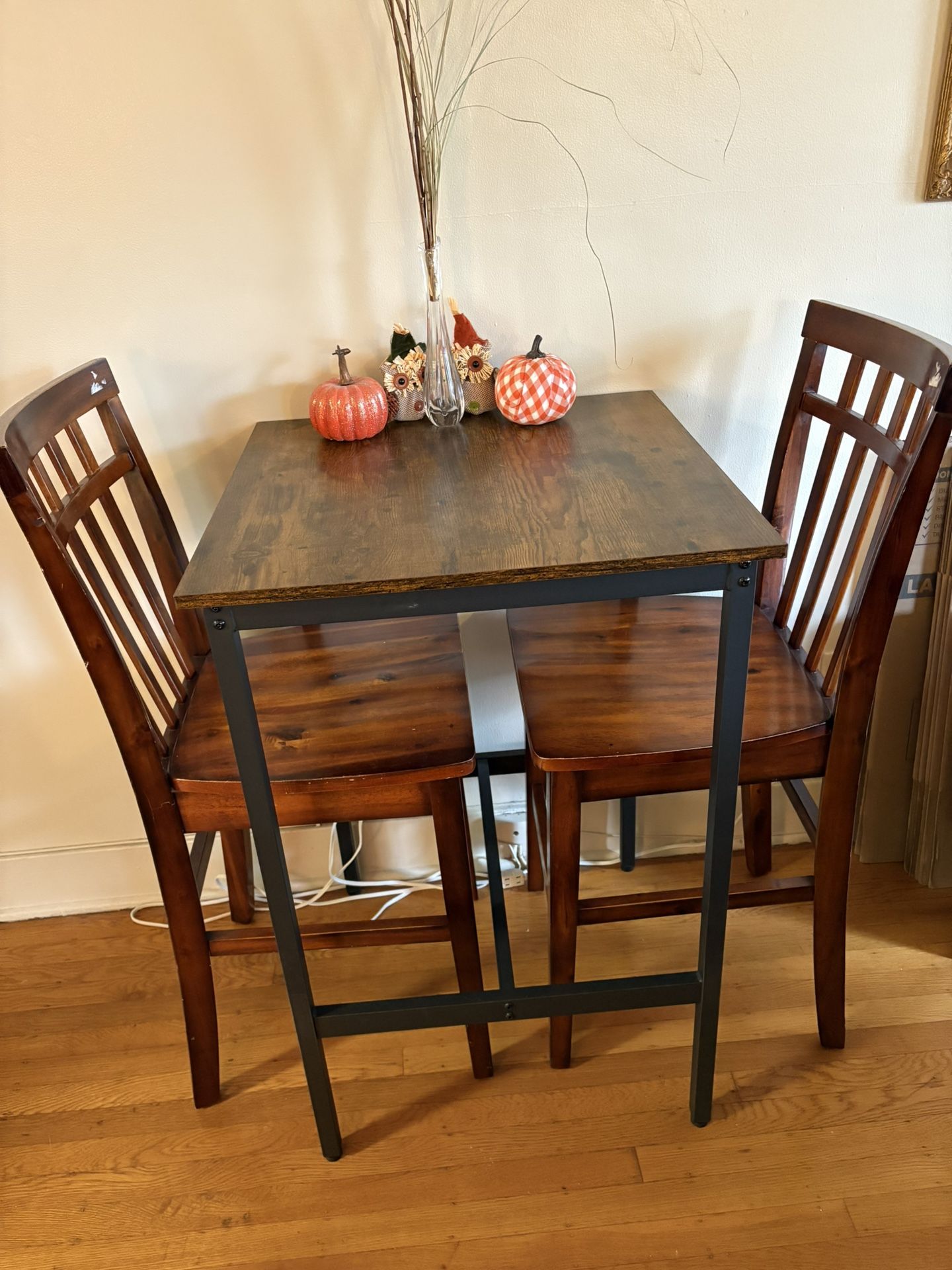 Tall Table & 2 Chairs