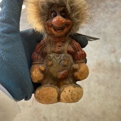 Vintage Fossil Troll Made In Norway