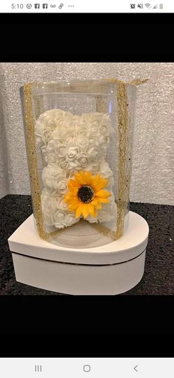 Mini Floral Teddy bear