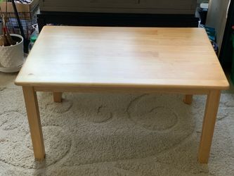 ECR4Kids 36in x 24in x19in Rectangular Hardwood Table Children's Furniture Kids