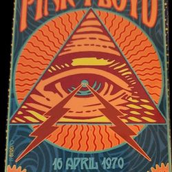 Pink Floyd At The Filmore Poster Print 