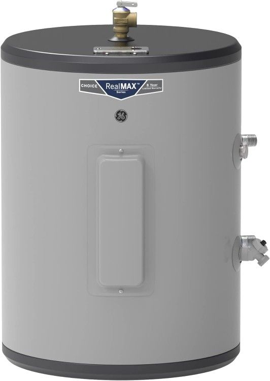 New GE APPLIANCES GE Side Port Lowboy Electric Water Heater | 18 Gallon