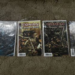 Comics of Conan and the Demons of Khitai (Entire mini series)
