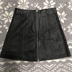 Leather Skirt Allsaints Size 6