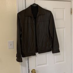 Men’s Leather Jacket, Jos A. Banks, Executive Collection