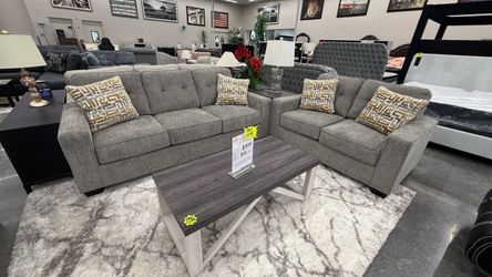 2 PC SOFA AND LOVESEAT