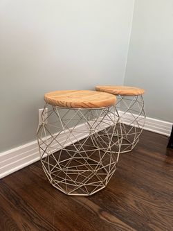 2 side tables as a set