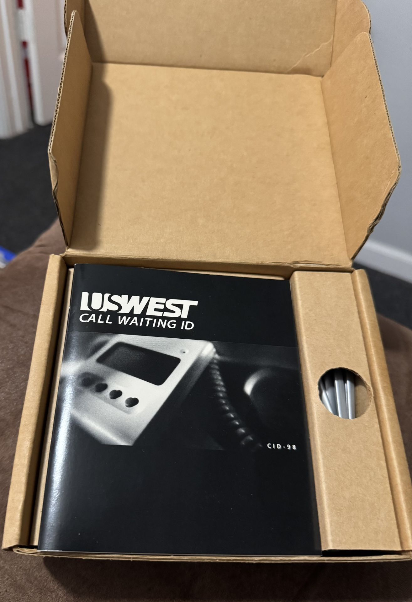 US West Call Waiting Caller ID Box Model CID-97 w/ Cords - NEW IN BOX!