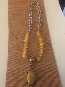 Pretty Stone Necklace
