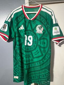 Adidas Gilberto Mora Mexico 2026 World Cup authentic player home jersey (size L)