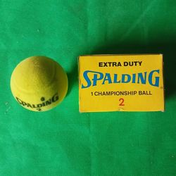 Avon Spaulding Vintage Tennis Ball Cologne 