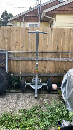 At home single person trailer mover