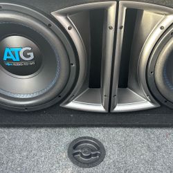 ATG Audio To Go 12” Subwoofers 🔊 