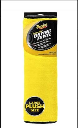 Meguiar's X190400 Supreme Shine Drying Towel,(FREE SHIPPING) Large Super Plush – (BRAND NEW)