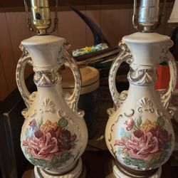 Vintage Table Lamp (2) 