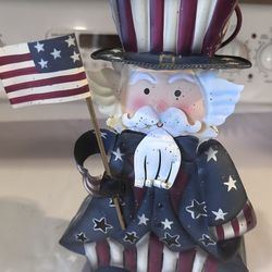 Patriotic Tea Light Holder 