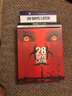 28 Days Later 4K digital movie code