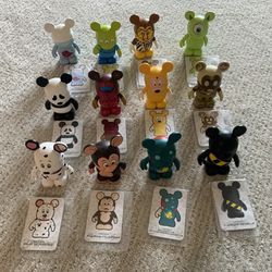 Disney Vinylmation Park Series #2 Complete Set With Chaser And Card