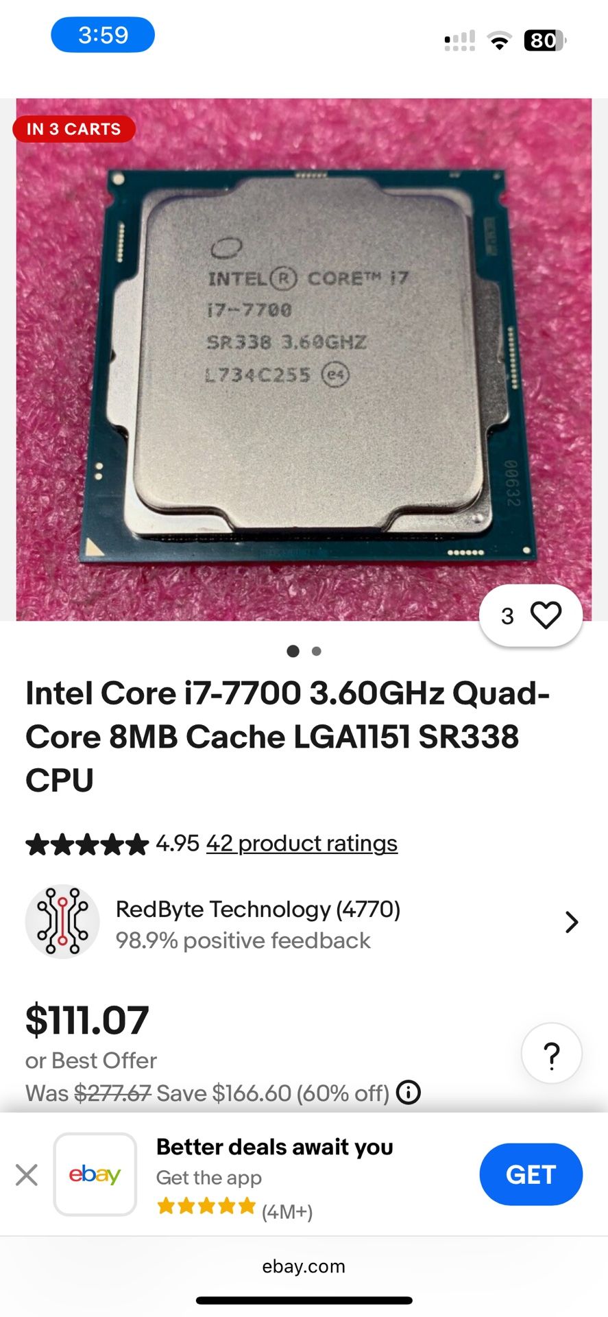 Intel CPU