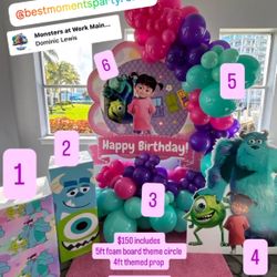 Monsters Inc Party Decorations 