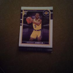 Bronny James Card