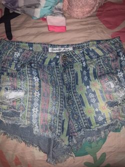 jean shorts (size: 9)