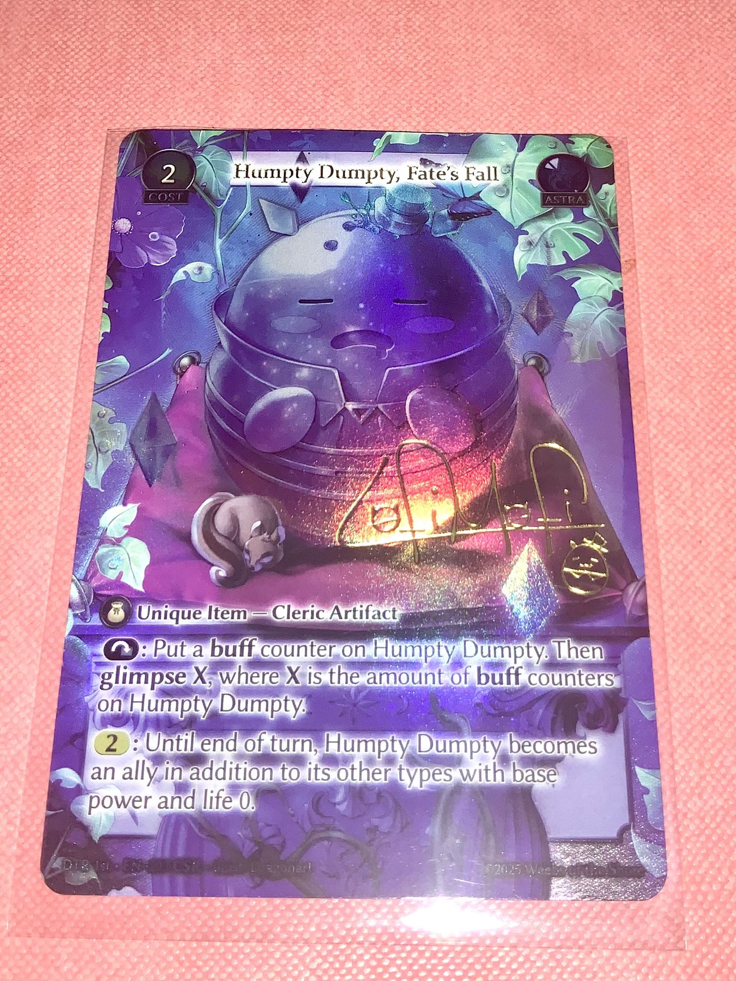 Grand Archive Humpty Dumpty, Fate's Fall (CSR) - Distorted