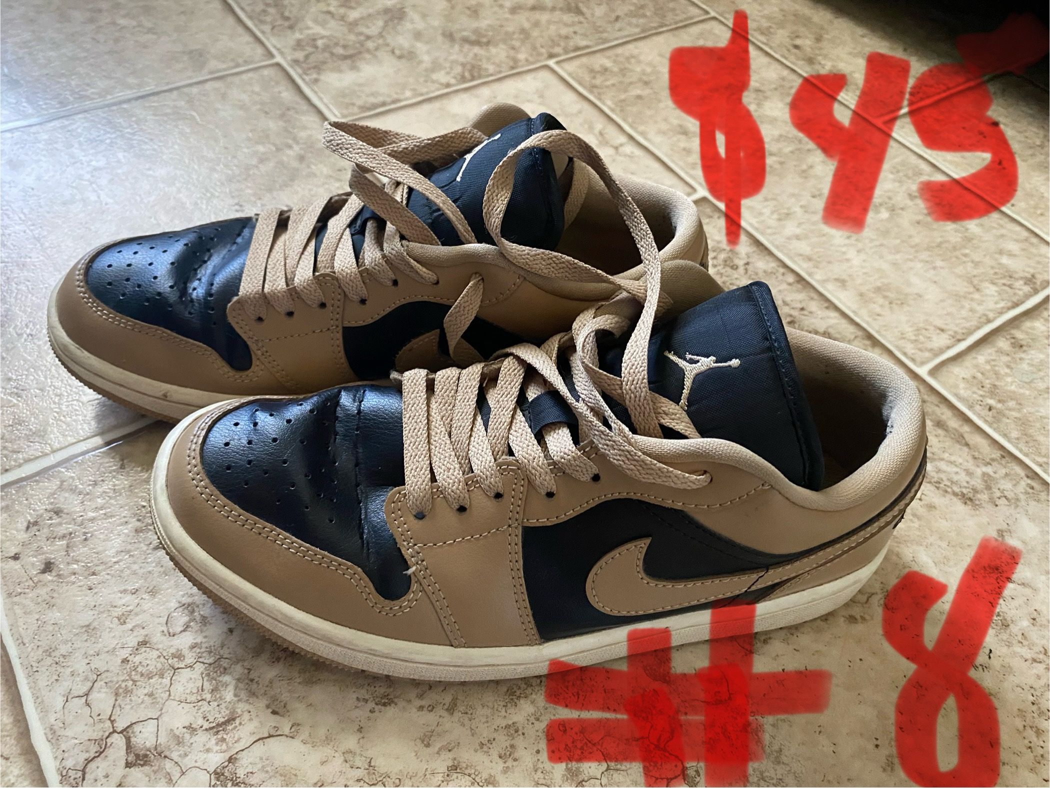 Retro Jordan Size 7y 8 Women's