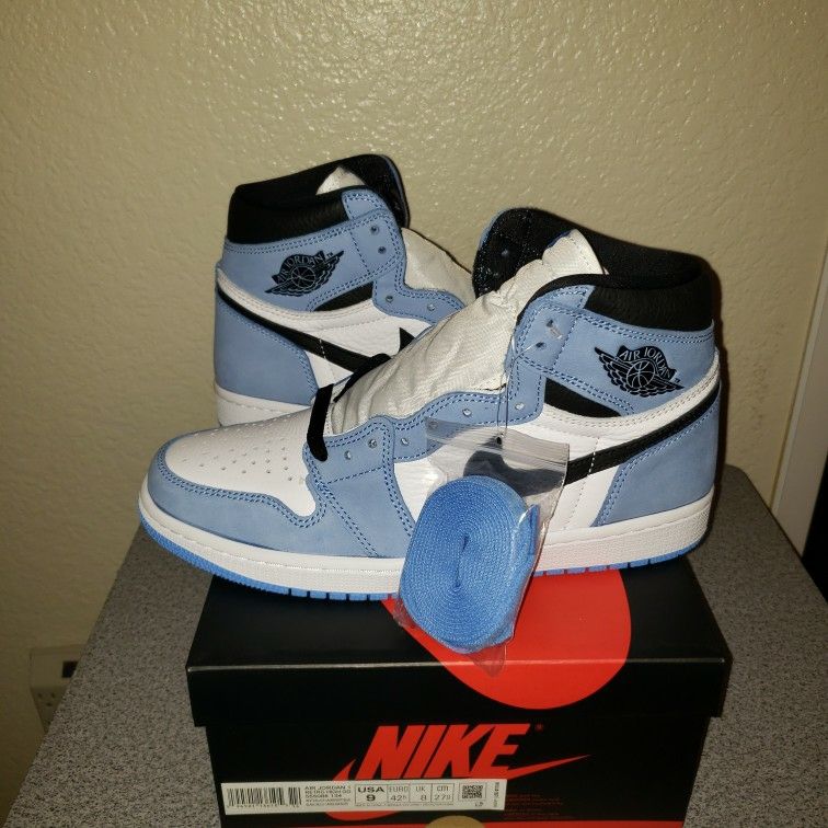 Jordan UNC 1 Brand New Size 9