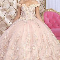 Brand new quinceañera dress size M