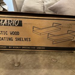 Rustic Floating Shelves— Unopened Box 