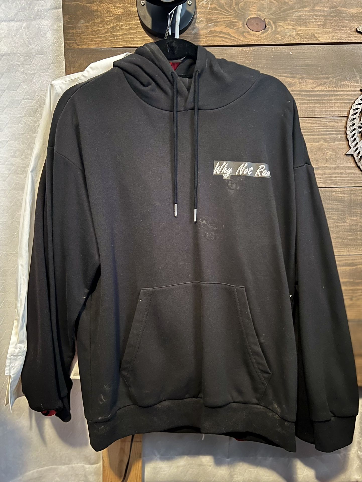 WHYNOTRAVE Black Hoodie