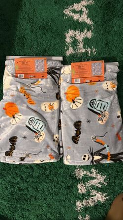 Nightmare before Christmas Halloween blanket