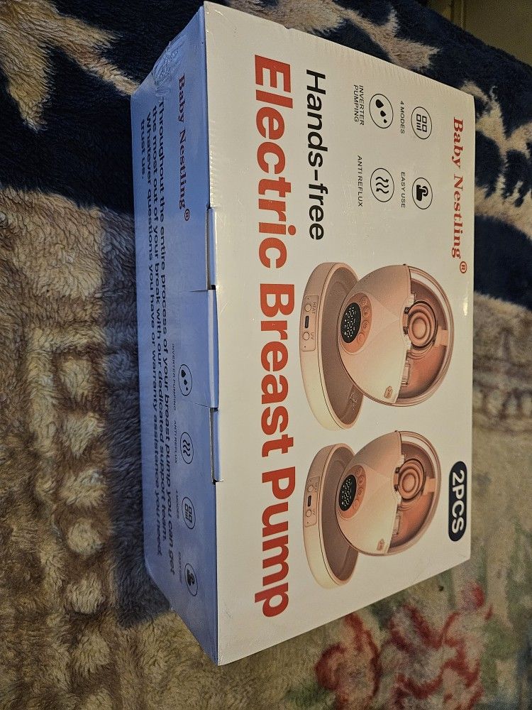 Baby Nestling Hands Free Electric Breast Pump