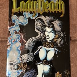 Lady Death II Between Heaven And Hell #1 (Chaos Comics 1995) Chromium Cover